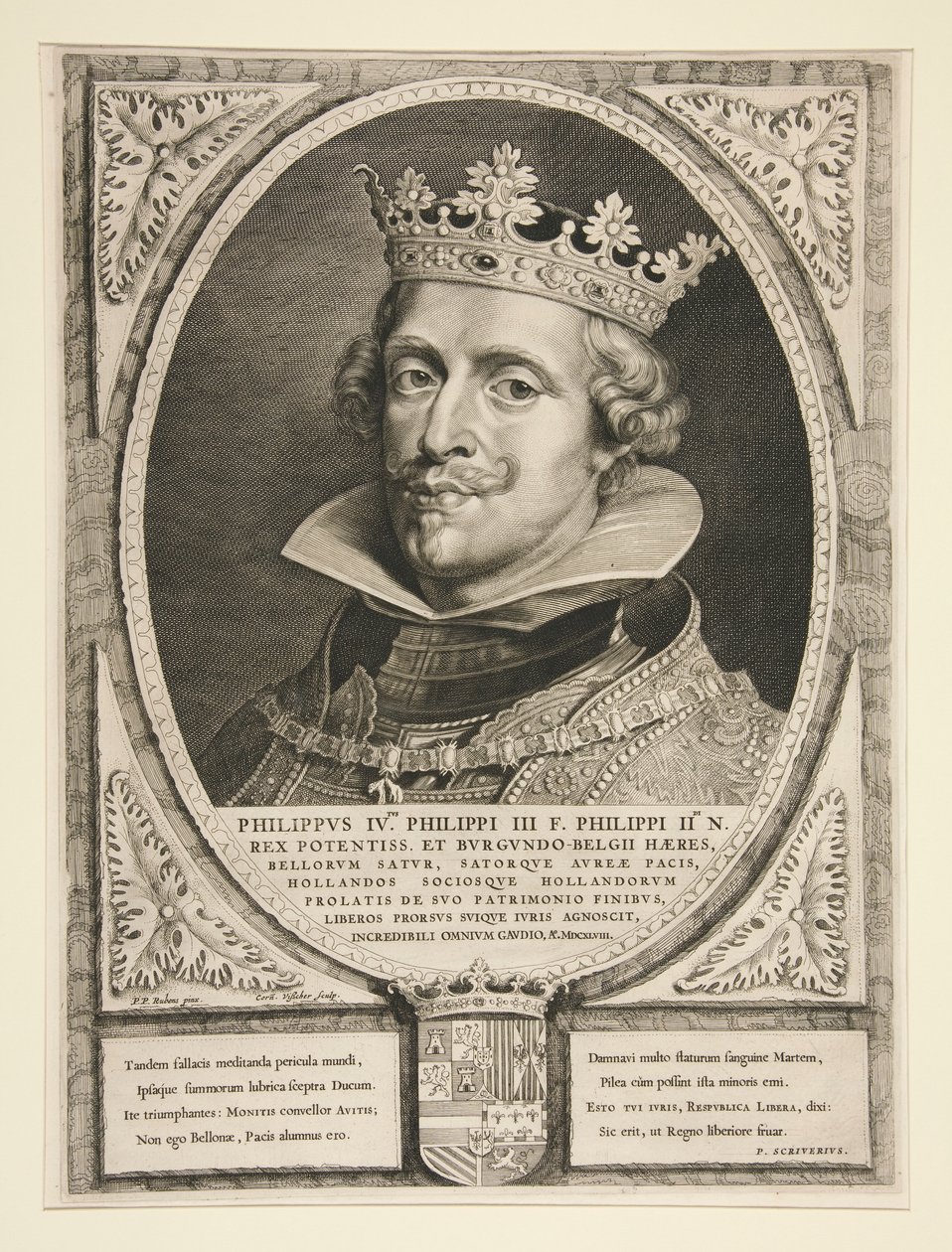 Filippus IV th tekijältä Cornelis Visscher