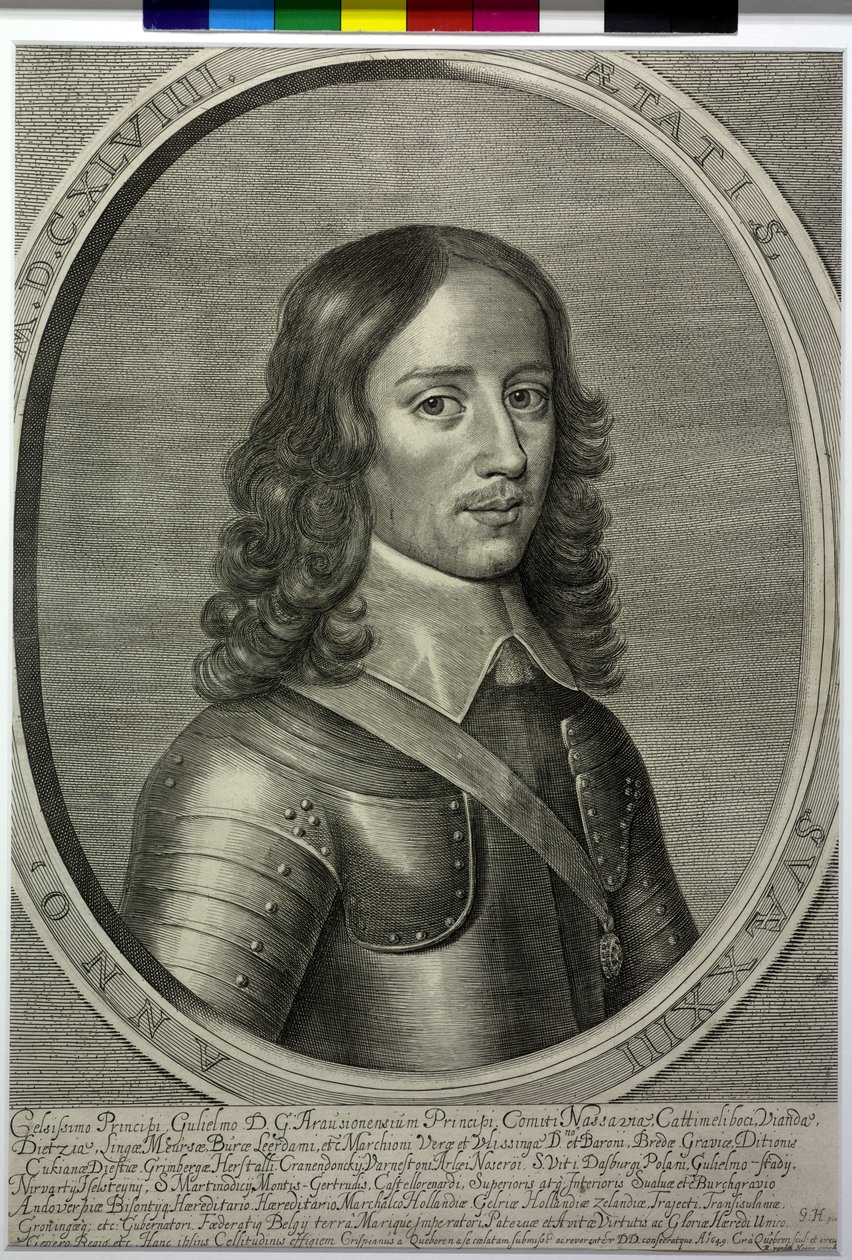 Oranian prinssi William II tekijältä Cornelis Visscher
