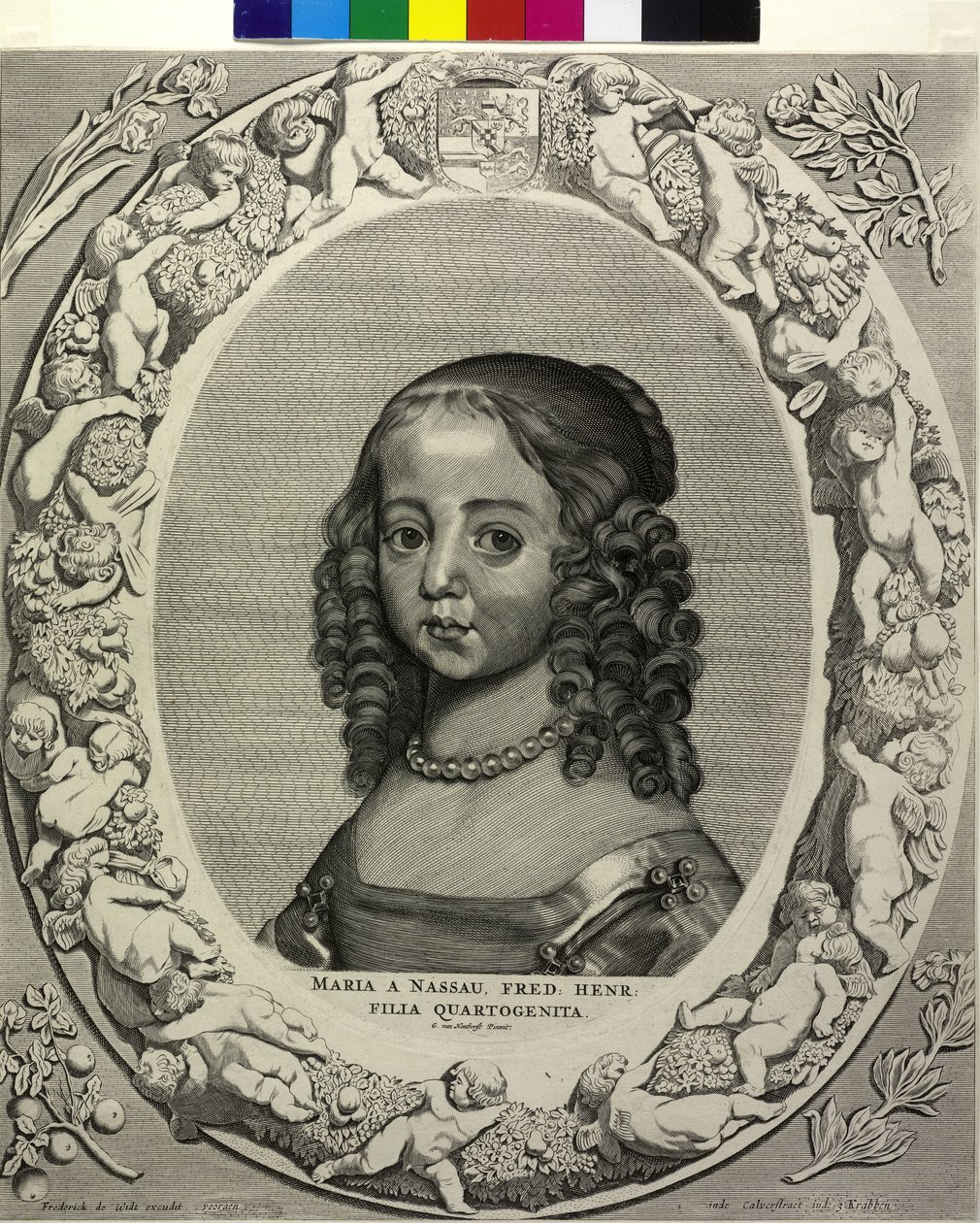 Oranssin prinsessa Mary tekijältä Cornelis Visscher