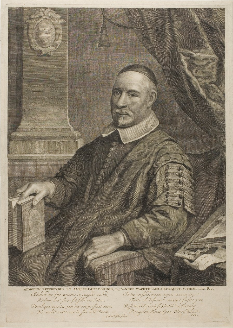 Rev. D. Johannes Wachterlaer, Utrecht tekijältä Cornelis Visscher