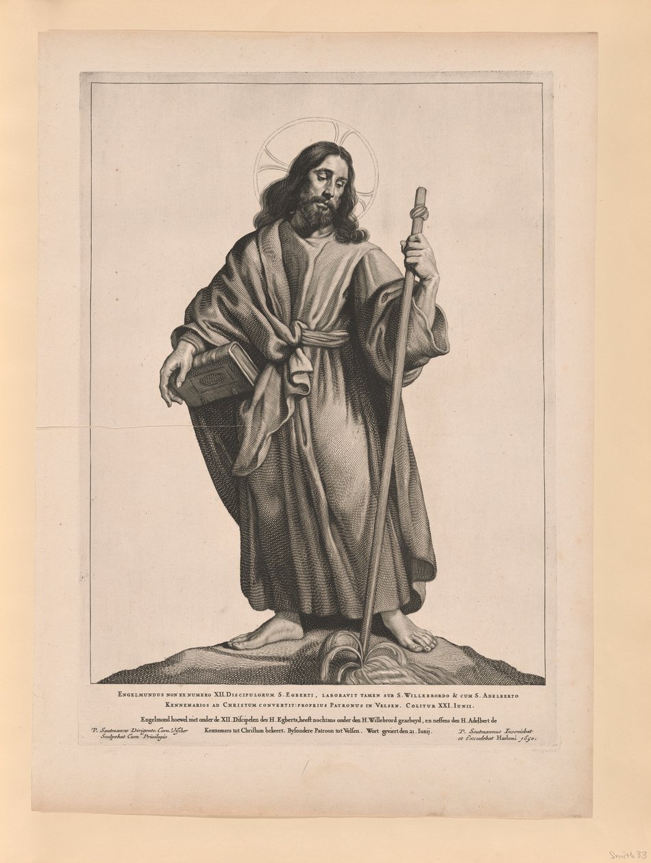 Saint Engelmundus tekijältä Cornelis Visscher