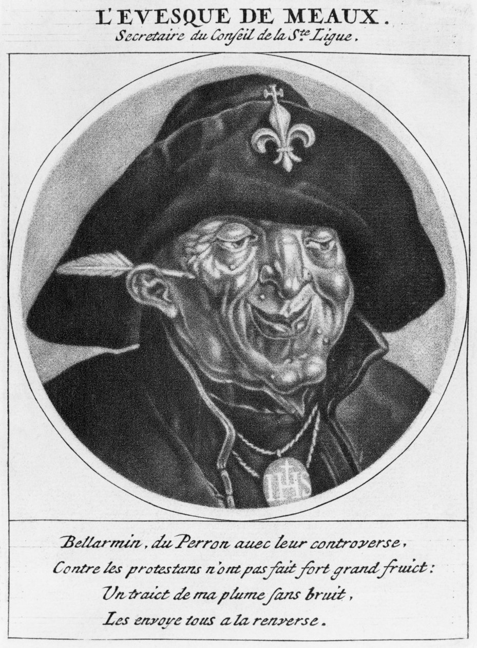 Protestanttinen karikatyyri Bossuet