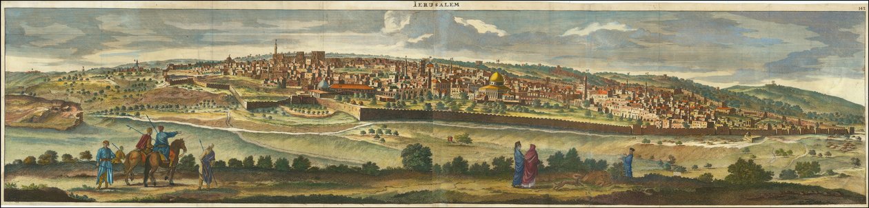 Cornelis de Bruyn, Jerusalem tekijältä Cornelis de Bruijn