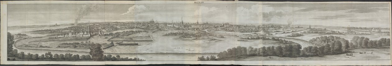 Moskova Lähde: Matkat Moskovan halki, 1711 tekijältä Cornelis de Bruijn