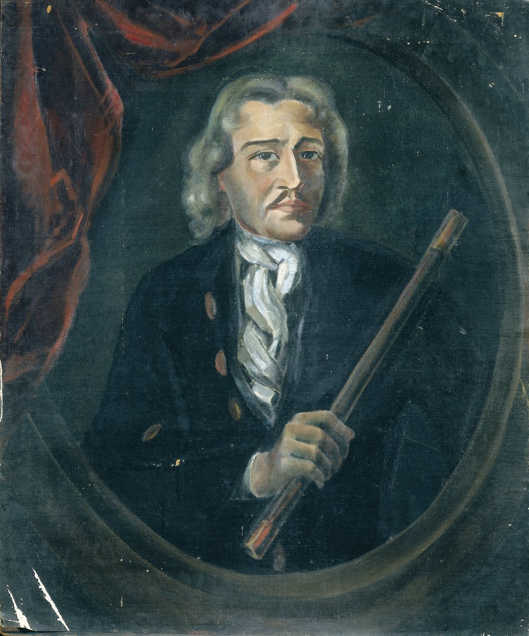 Jeanne of Hoorn (1653-1711). Kenraalikuvernööri (1704-09) tekijältä Cornelis de Bruyn (copy after)