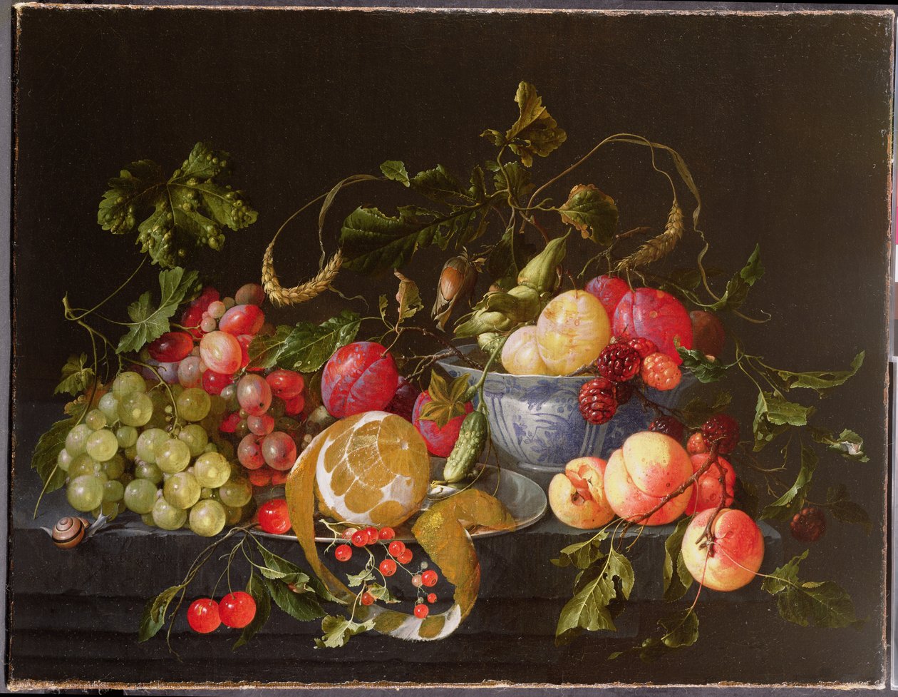 Hedelmien asetelma tekijältä Cornelis de Heem