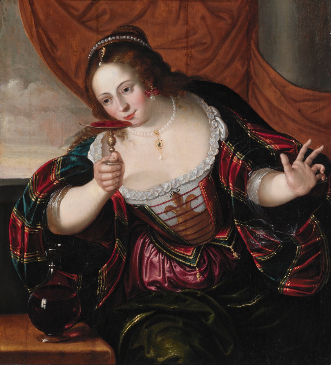 Naisen muotokuva, 1600-luvun alku tekijältä Cornelis de Vos