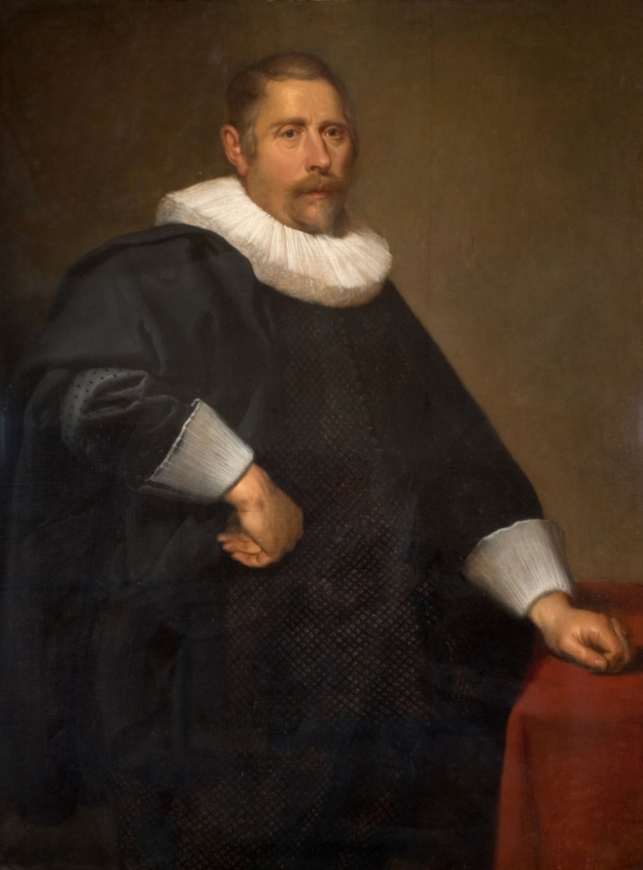 Miehen muotokuva, 1645. tekijältä Cornelis de Vos