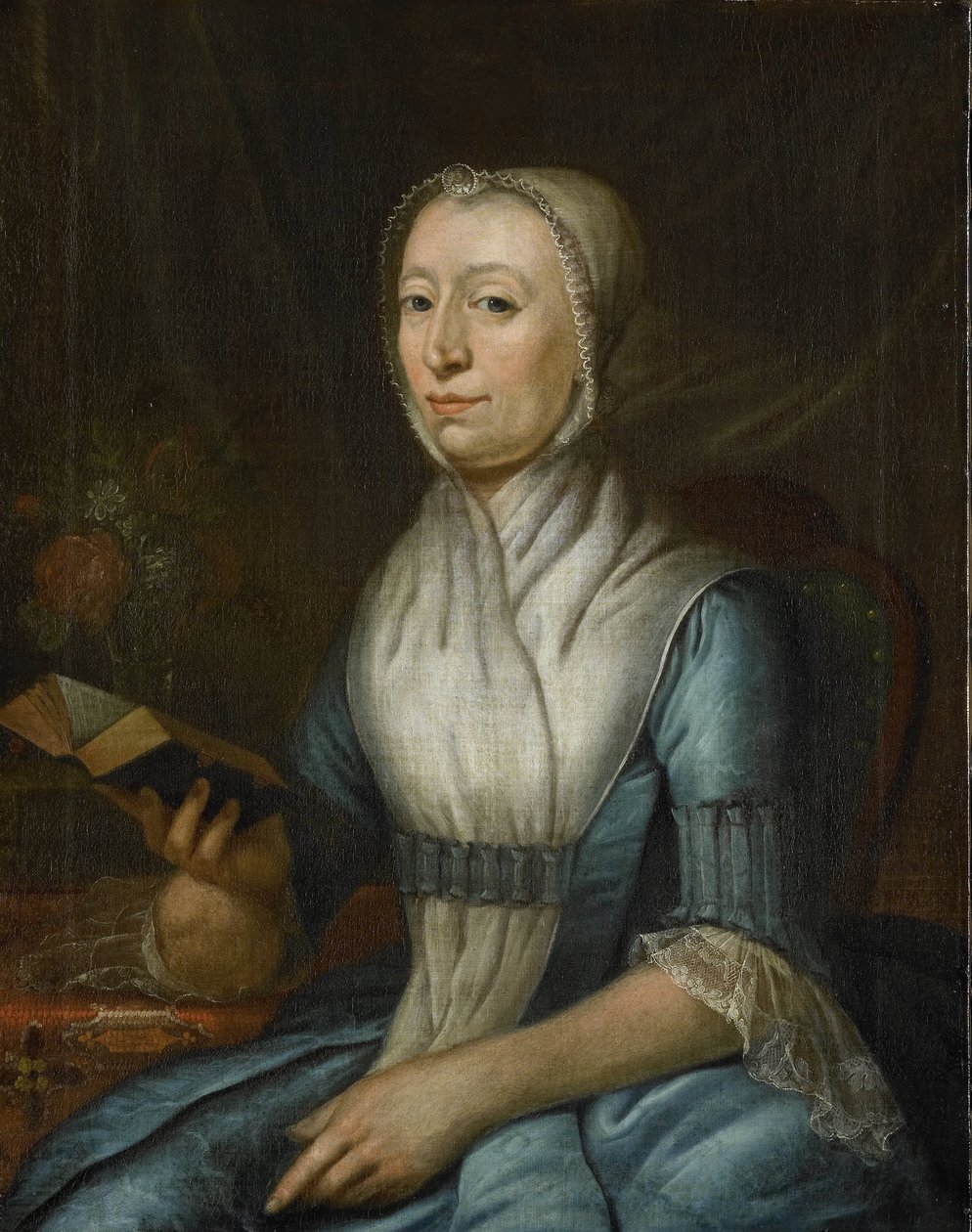 Eva Goudriaan-de Veerin muotokuva tekijältä Cornelis van Cuylenburgh (II)