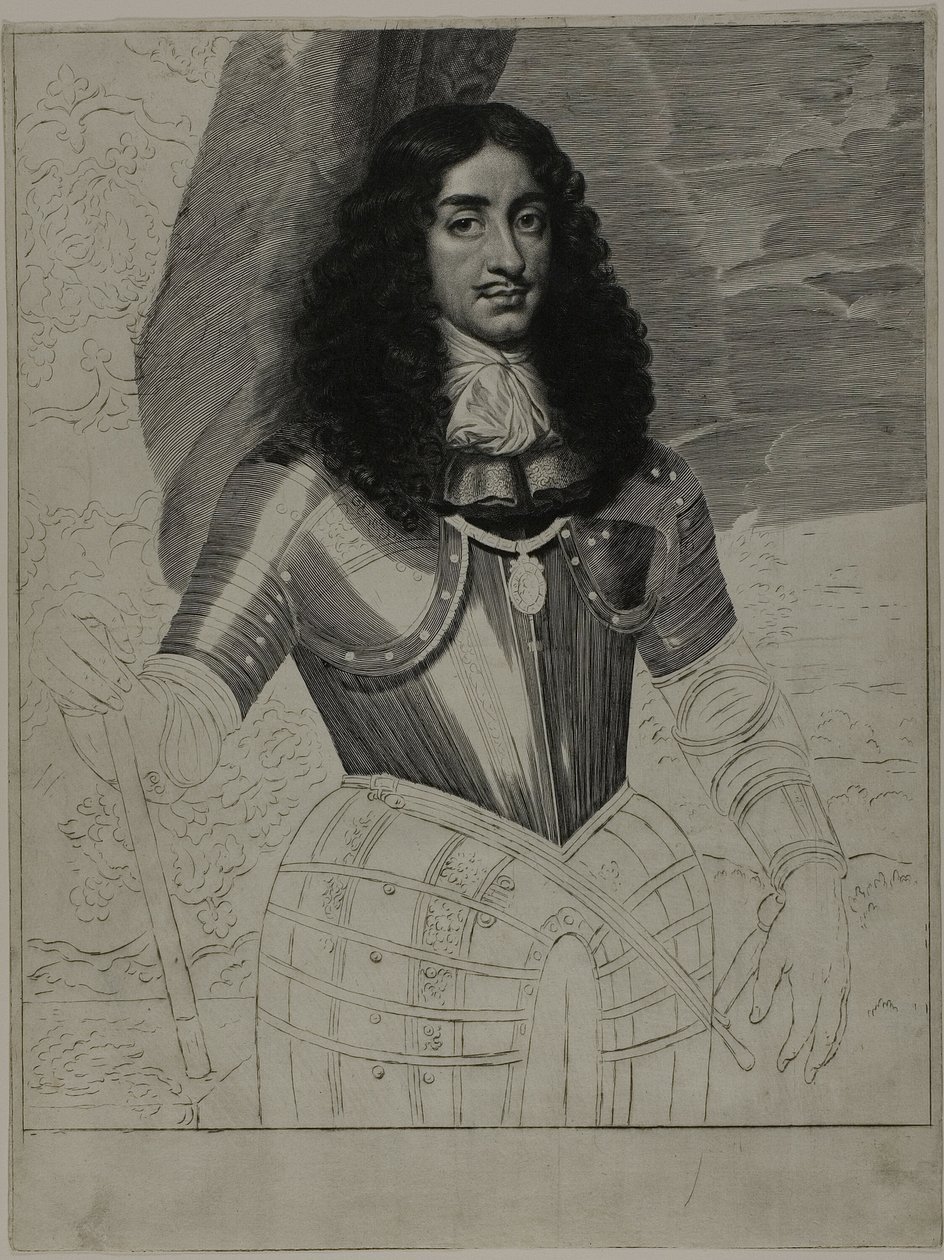 Kaarle II, Englannin kuningas tekijältä Cornelis van Dalen II