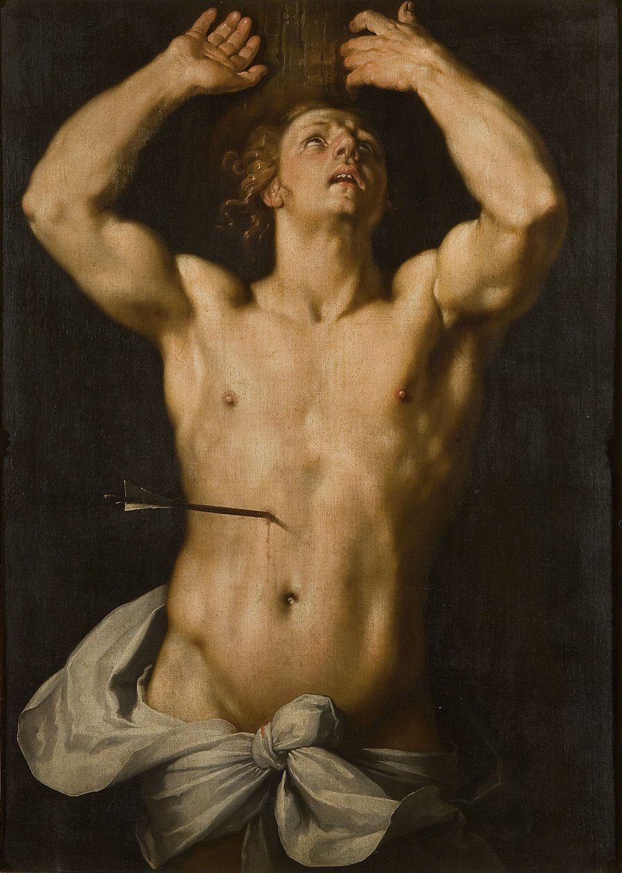 Pyhä Sebastian tekijältä Cornelis van Haarlem