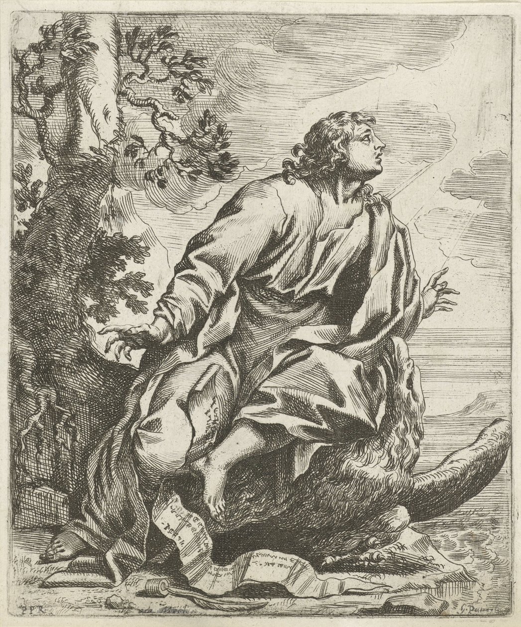 Johannes evankelista tekijältä Cornelis van Merlen