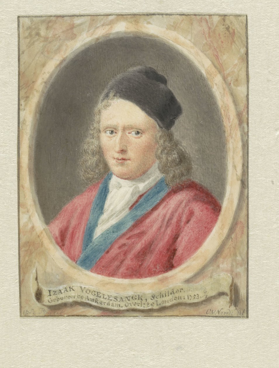 Izaak Vogelensanckin muotokuva tekijältä Cornelis van Noorde