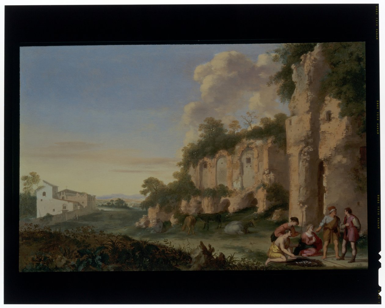 Kortinterävät maisemat tekijältä Cornelis van Poelenburgh or Poelenburch