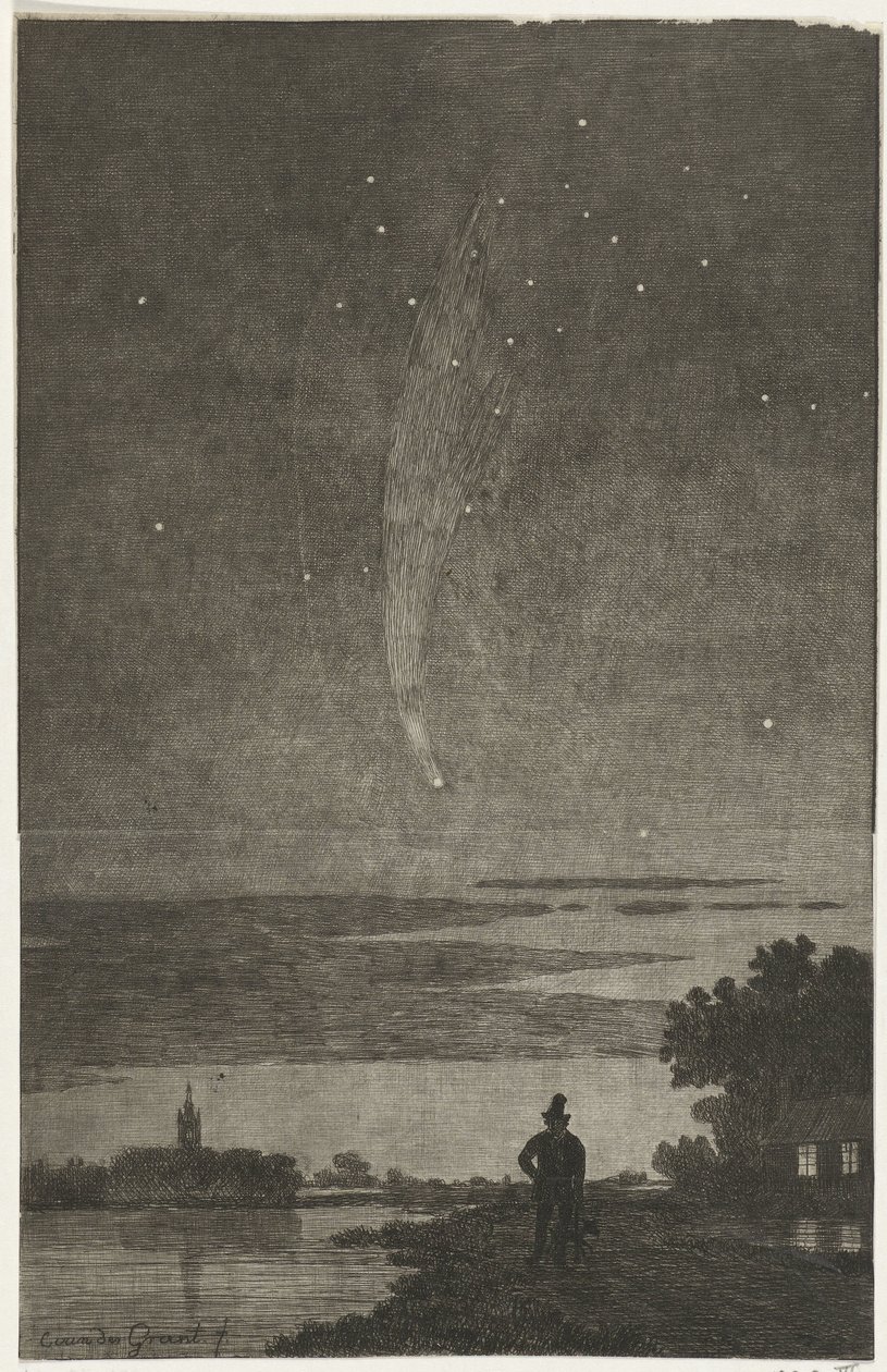 Donatin komeetta, 1858 tekijältä Cornelis van der Griendt