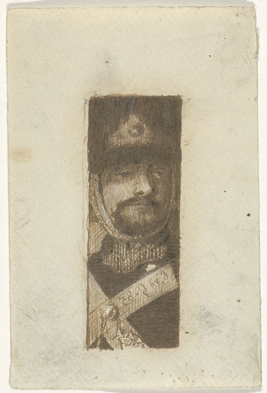 Sotilaan muotokuva tekijältä Cornelis van der Griendt