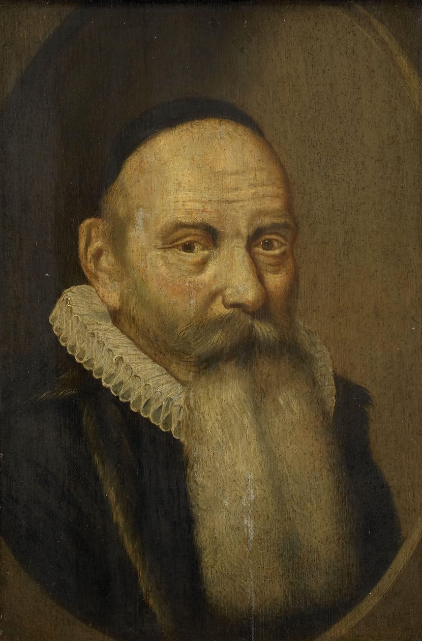 Jacobus Rolanduksen (1562-1632) muotokuva tekijältä Cornelis van der Voort (copy after)