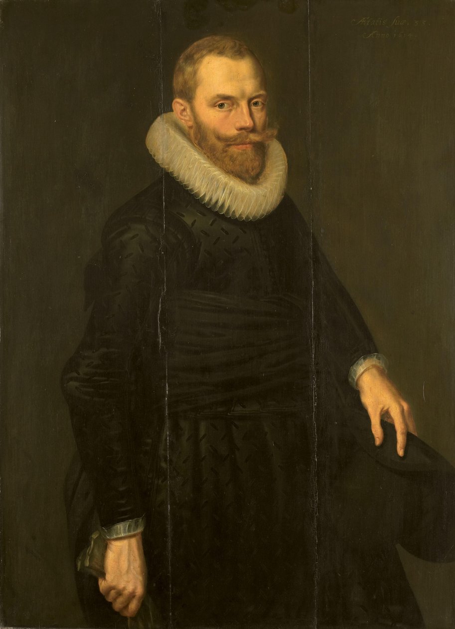 Dirck Hasselaerin muotokuva tekijältä Cornelis van der Voort