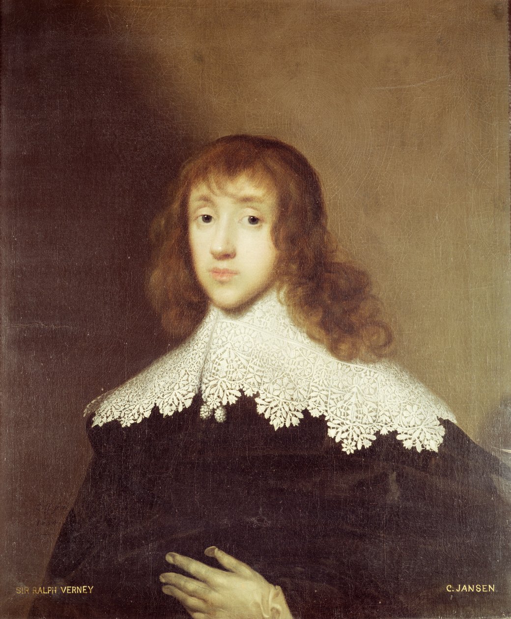 Sir Ralph Verneyn muotokuva (1613-96) tekijältä Cornelius Janssen van Ceulen