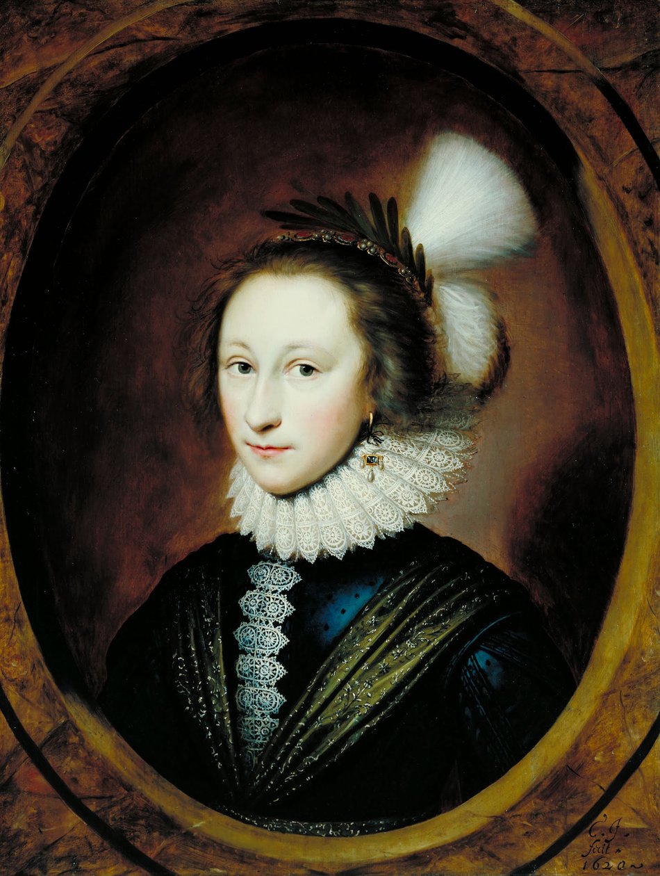 Muotokuva Susanna Temple, myöhemmin Lady Lister tekijältä Cornelius I Johnson