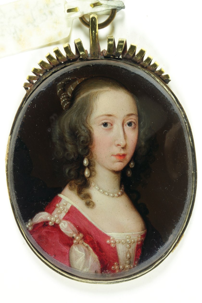Lady Elizabeth Cavendish, Bridgewaterin kreivitär (emali) tekijältä Cornelius I Johnson