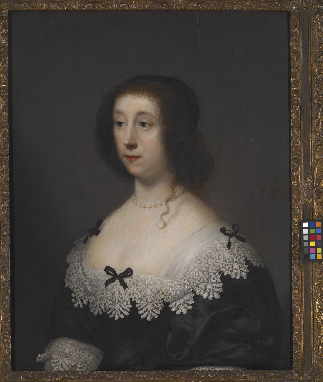 Lettice Morrison, varakreivi Falkland (öljy kankaalle) tekijältä Cornelius Janssen van Ceulen