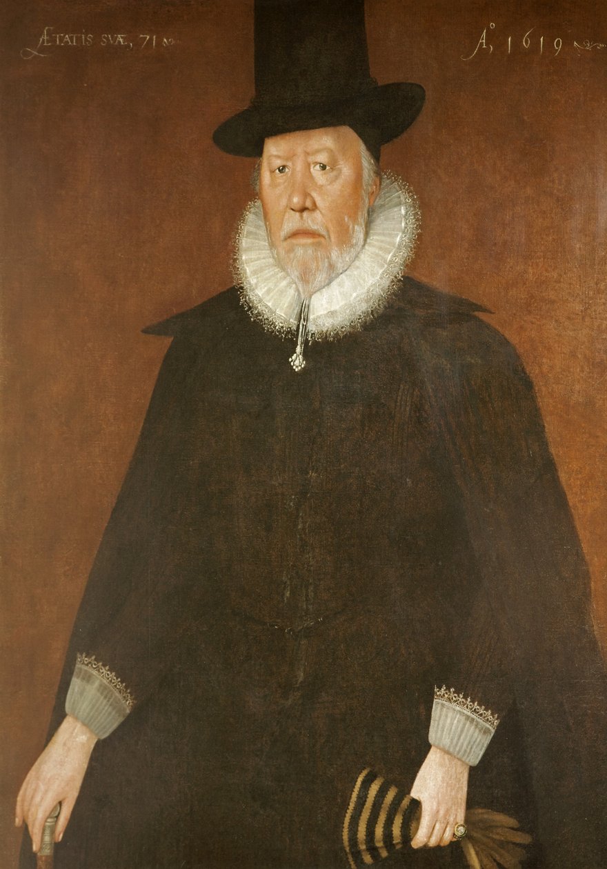 William Norwood, 1619 tekijältä Cornelius Janssen van Ceulen