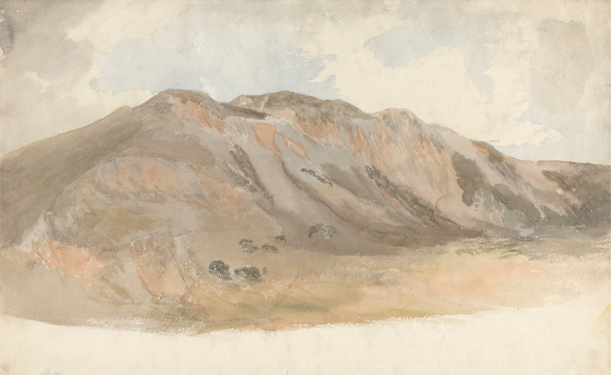 Vuoristomaisema, Pohjois-Wales tekijältä Cornelius Varley