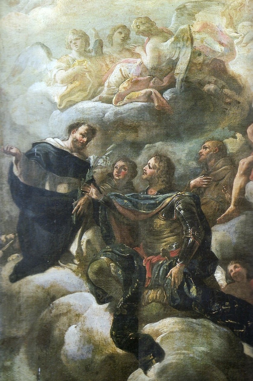 Apoteose de Sao Nicola Lorenese detalhen tekijältä Corrado Giaquinto