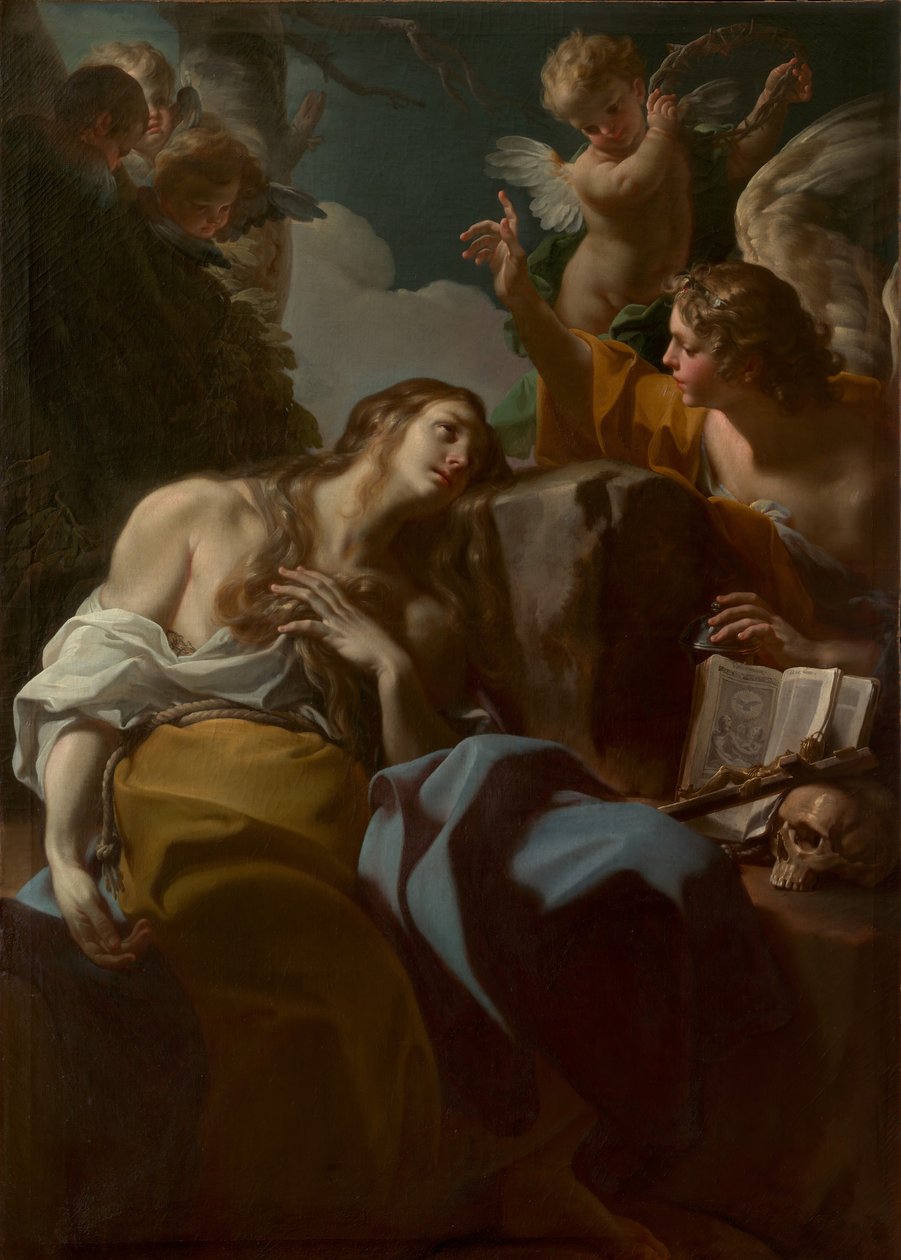 Katuva Magdalena, n. 1750. tekijältä Corrado Giaquinto