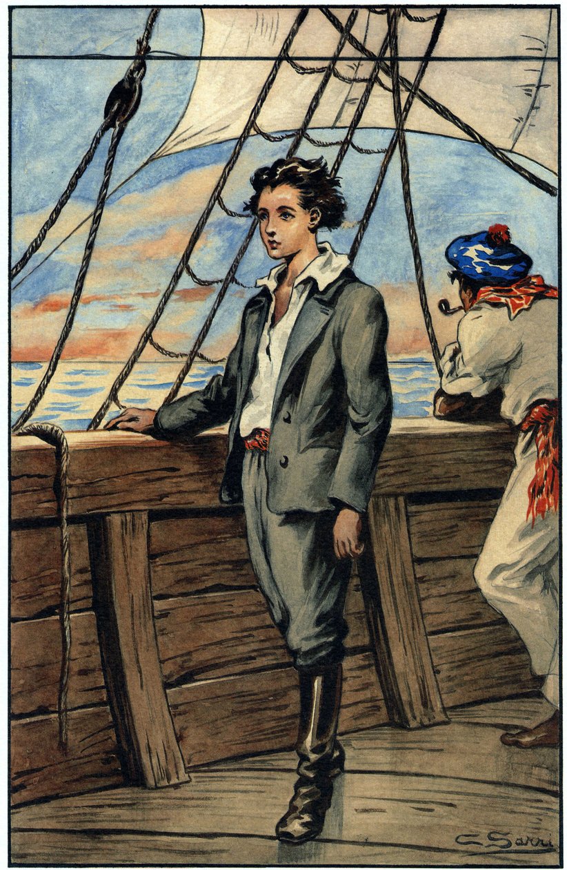 Dick Sand, viisitoistavuotias kapteeni, kirjasta 