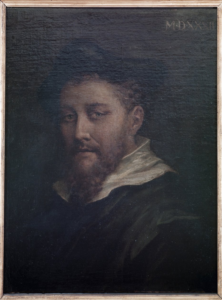 Muotokuvan oletetaan olevan taiteilijasta, 1532 tekijältä Antonio da Correggio
