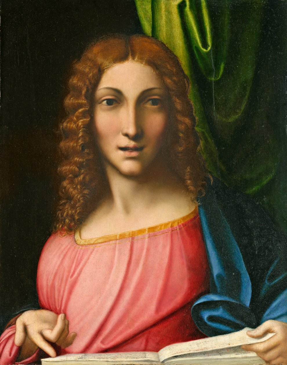 Salvator Mundi, noin 1515. tekijältä Antonio da Correggio