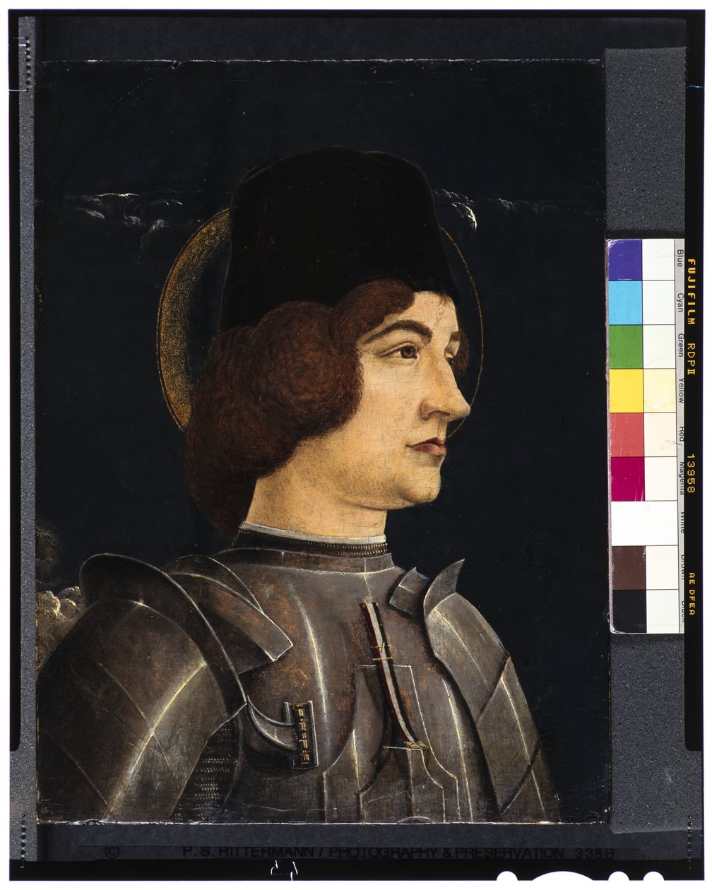 Pyhä Yrjö, noin 1475-76 tekijältä Cosimo Tura