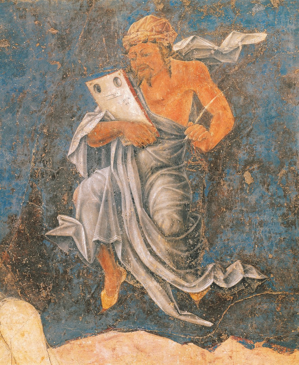 Dean, yksityiskohta Virgin of Signista, kohtaus elokuulta, Cosimo Tura tekijältä Cosimo (attr. to) Tura