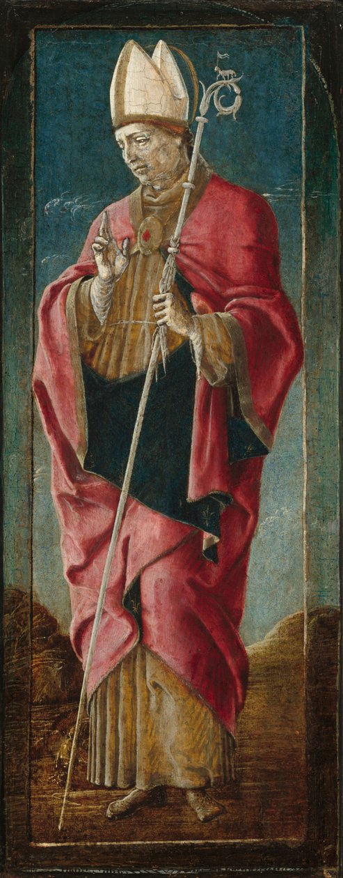 Saint Louis Toulouse, n. 14701480. tekijältä Cosmè Tura