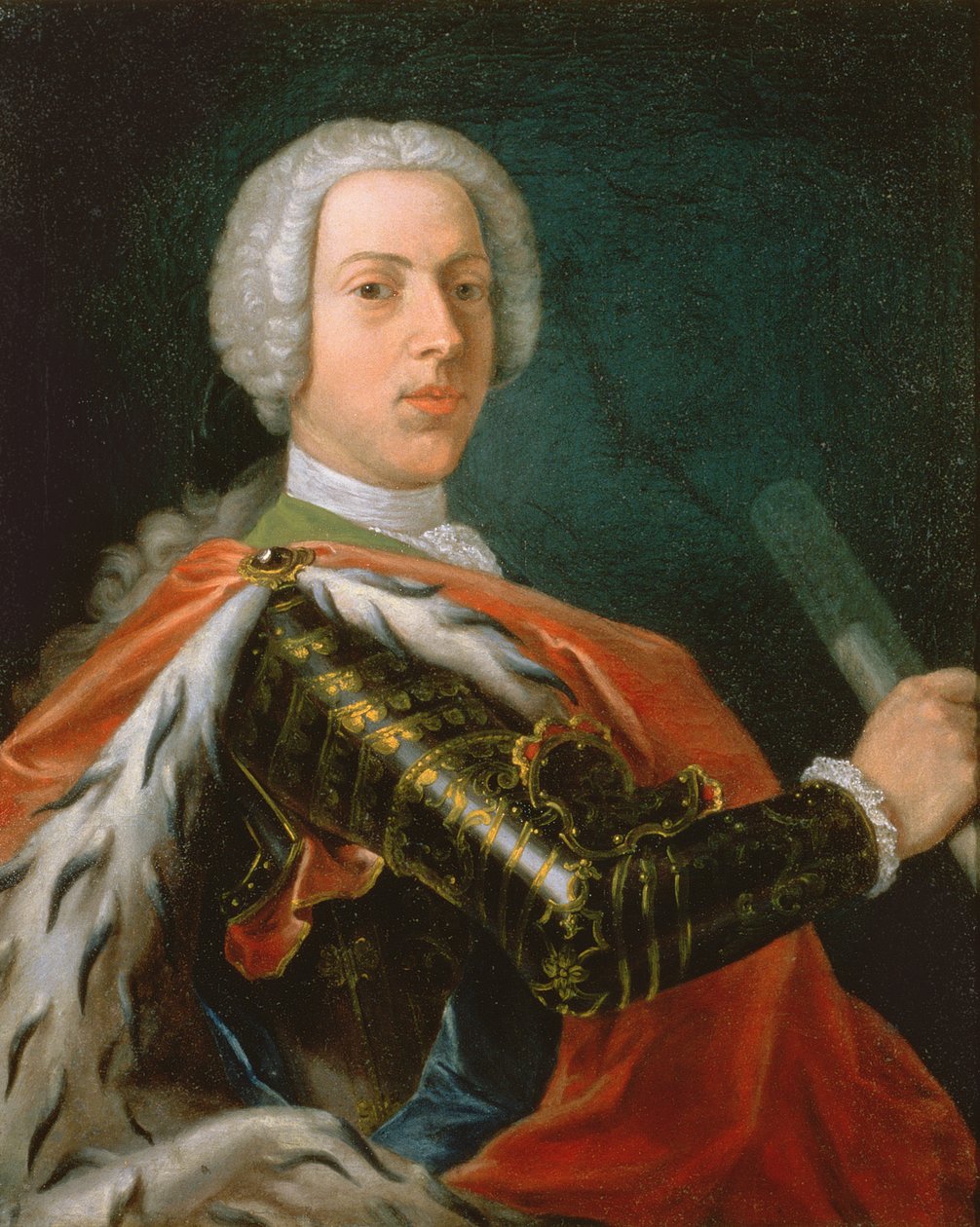 Prinssi Charles Edward Stuart (1720-88) tai "Bonnie Prince Charlie", n. 1750-51 tekijältä Cosmo Alexander
