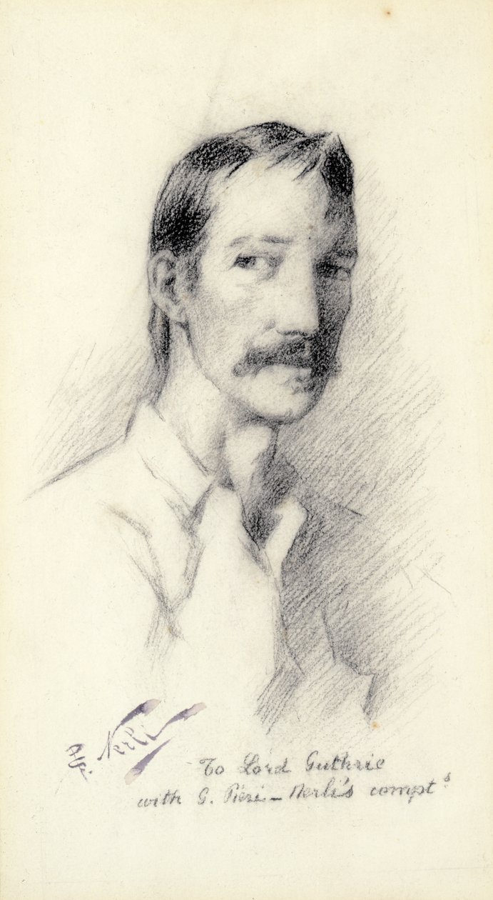 Robert Louis Stevenson, 1892 tekijältä Count Girolamo Pieri Nerli