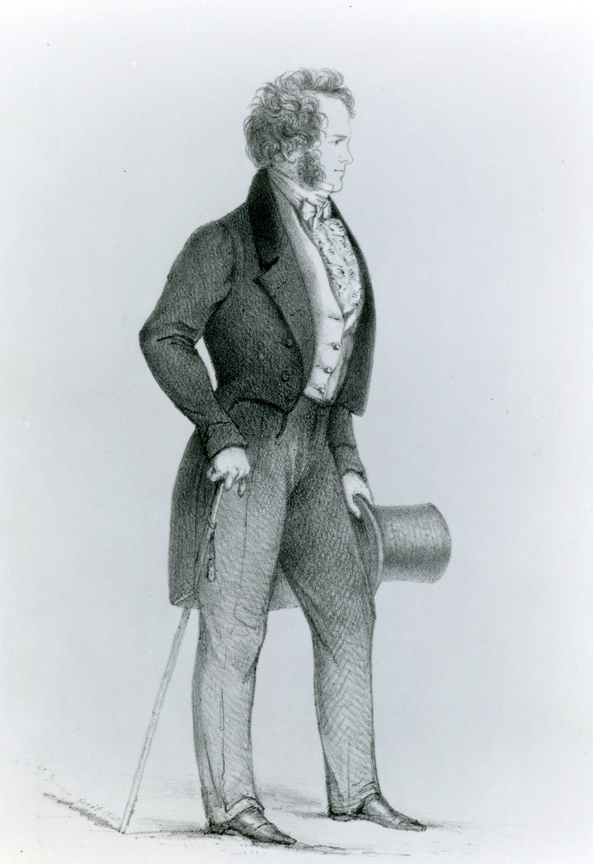 Sir Edwin Henry Landseer (1802-73), julkaisija Thomas McLean, 1843. tekijältä Count Alfred D