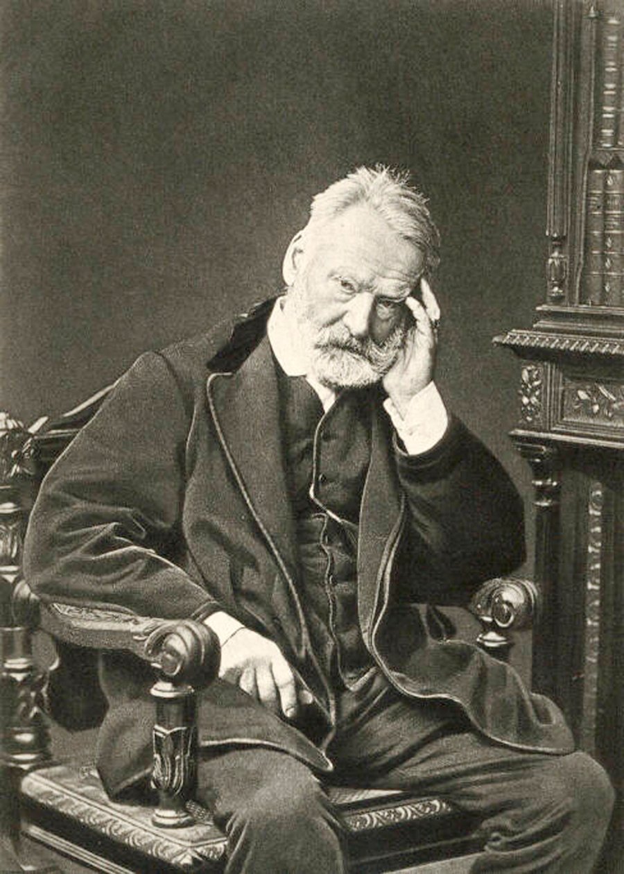 Victor Hugo, ranskalainen kirjailija, 1879 tekijältä Count Stanislaw Walery