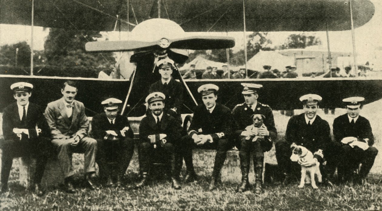 Kuninkaallisen lentojoukon komentaja Simson...Ensimmäinen maailmansota, c1914, c1920. tekijältä Cribb