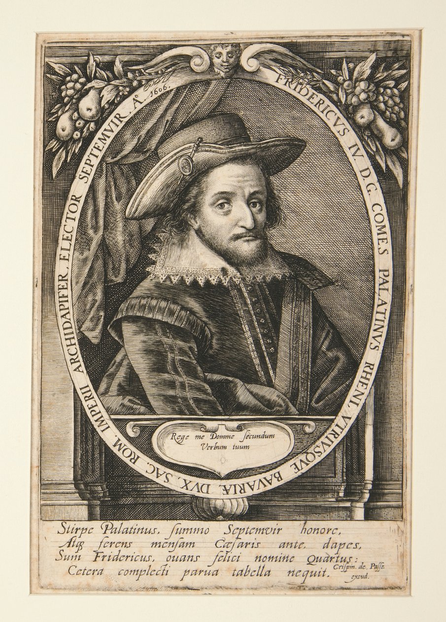 Frederick IV, vaaliruhtinas Palatinus tekijältä Crispijn de Passe the Elder