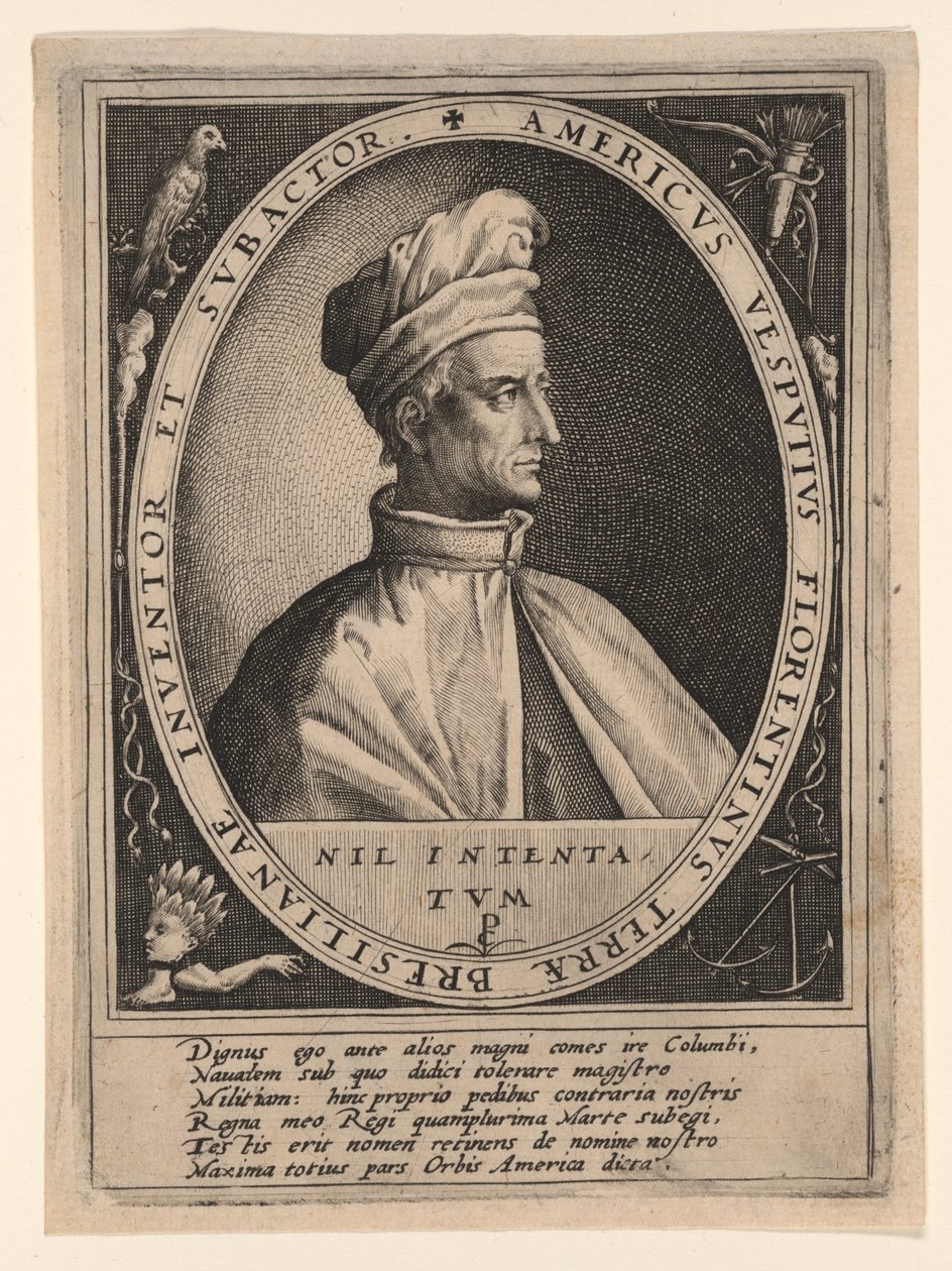 Amerigo Vespucci tekijältä Crispijn van de Passe I