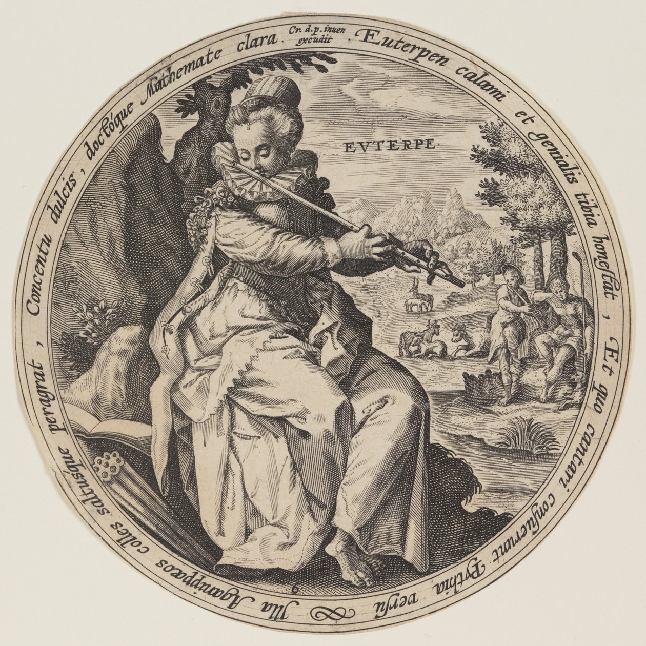 Calliope, elokuvasta The Muses tekijältä Crispijn van de Passe I