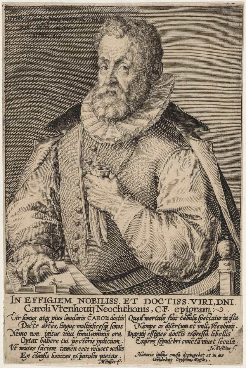Carolus van Utenhoven tekijältä Crispijn van de Passe I