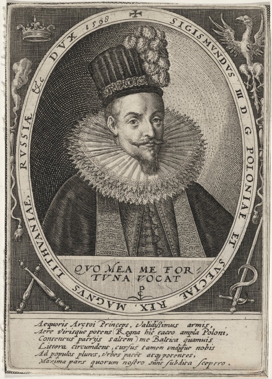 Sigismund III, Puolan kuningas tekijältä Crispijn van de Passe I