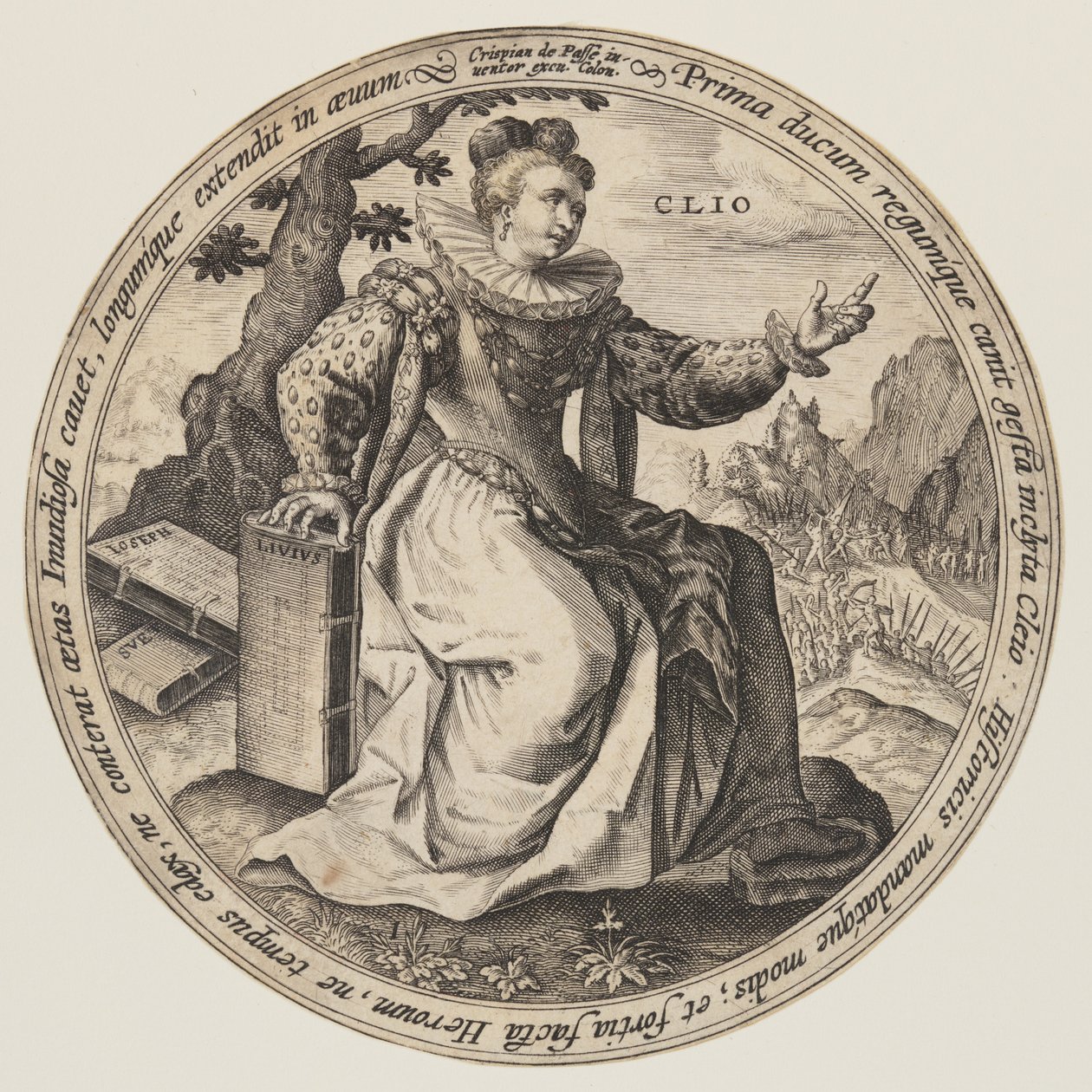 Thalia, elokuvasta The Muses tekijältä Crispijn van de Passe I