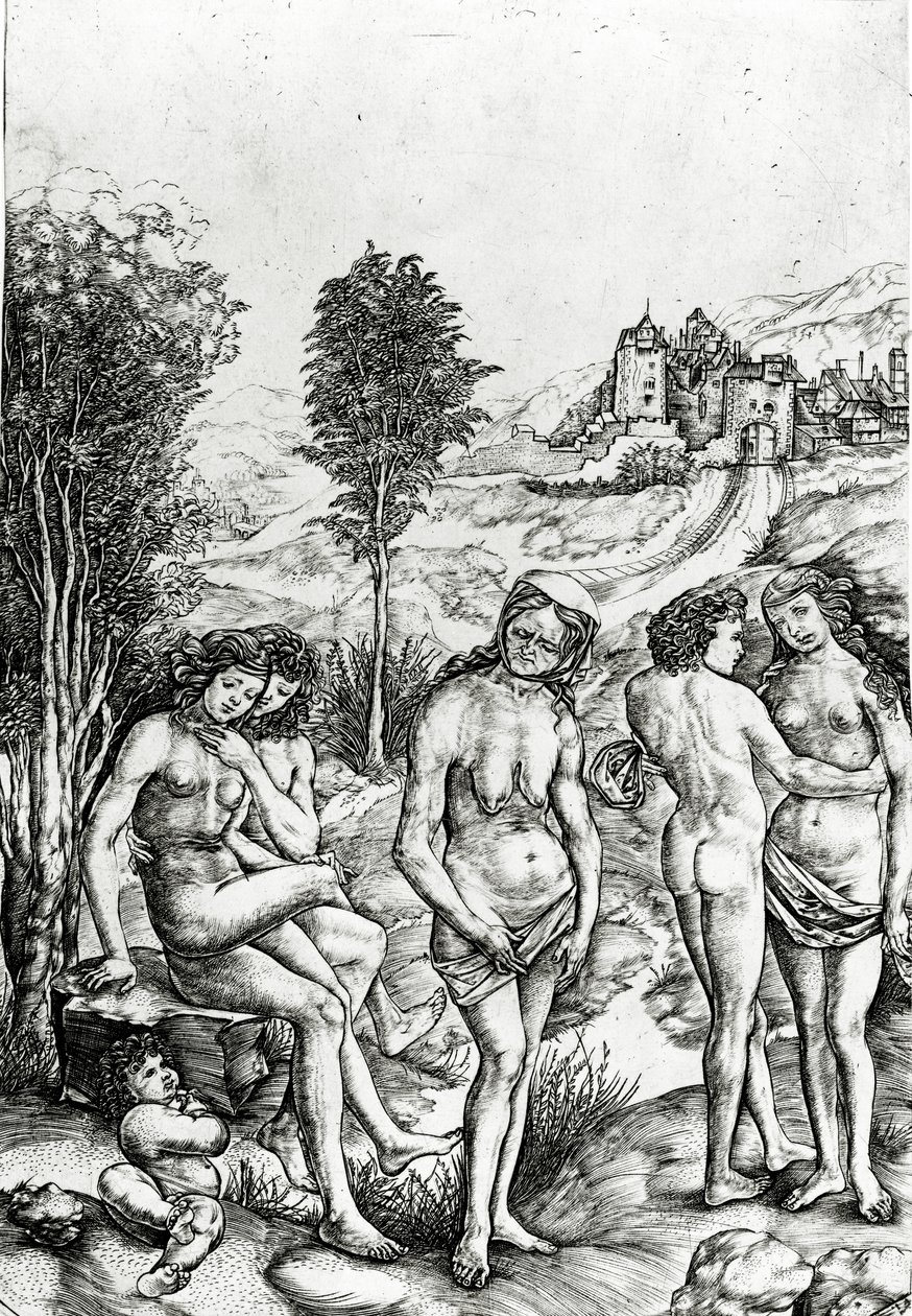 Anlegory of Envy, noin 1515 tekijältä Cristofano Robetta