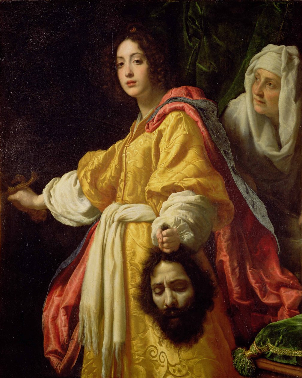 Judith Holofernesin pään kanssa, n. 1615 tekijältä Cristofano Allori