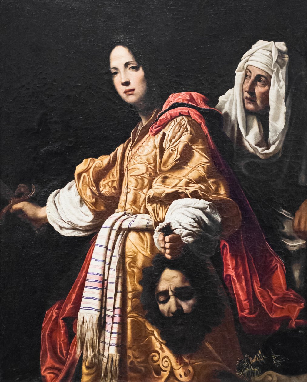 Judith Holofernesin pään kanssa (öljy kankaalle) tekijältä Cristofano Allori